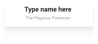 Pegasus Name II F